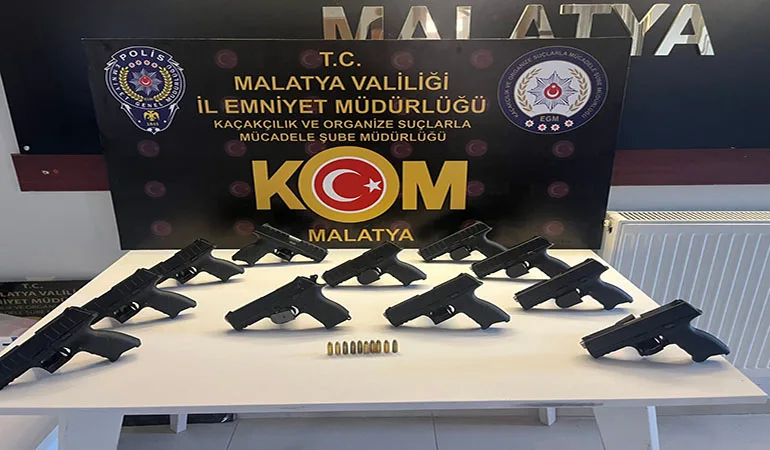 Malatya'da Silah Ticareti Ve Silah Temini Yapan Şahıslara Operasyon