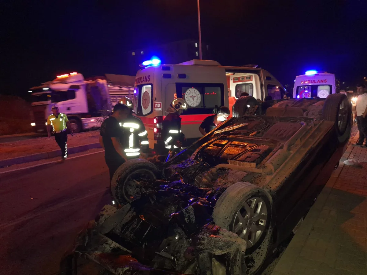 Adıyaman Yolu’nda Trafik Kazası: Yaralı Vatandaş Sağlık Ekiplerine Teslim Edildi