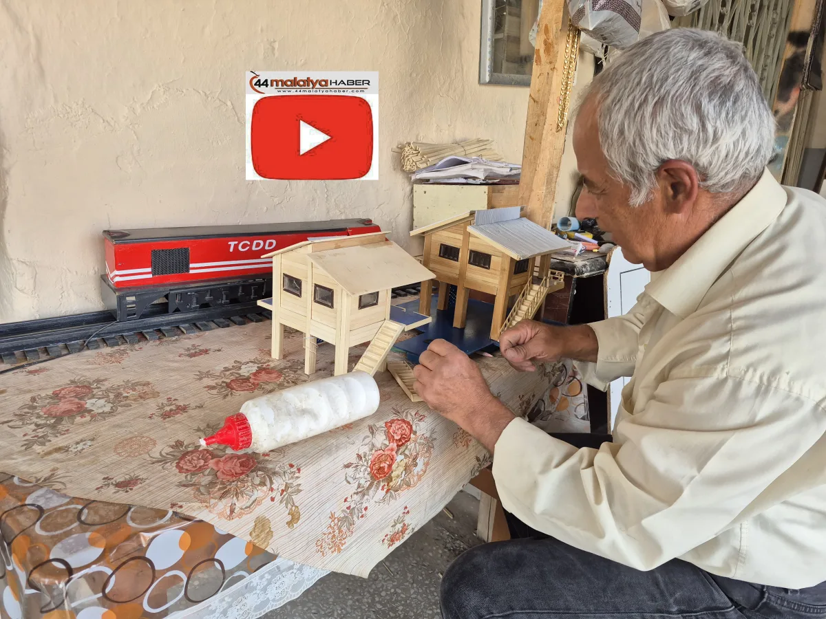 Malatya’da 62 yaşındaki Battal Yılmaz 36 Yıldır Ahşaba Hayat Veriyor