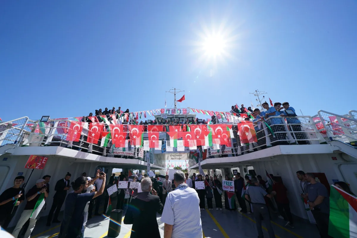 Malatya’dan Gazze’ye Ve Sumud Filosuna Anlamlı Destek