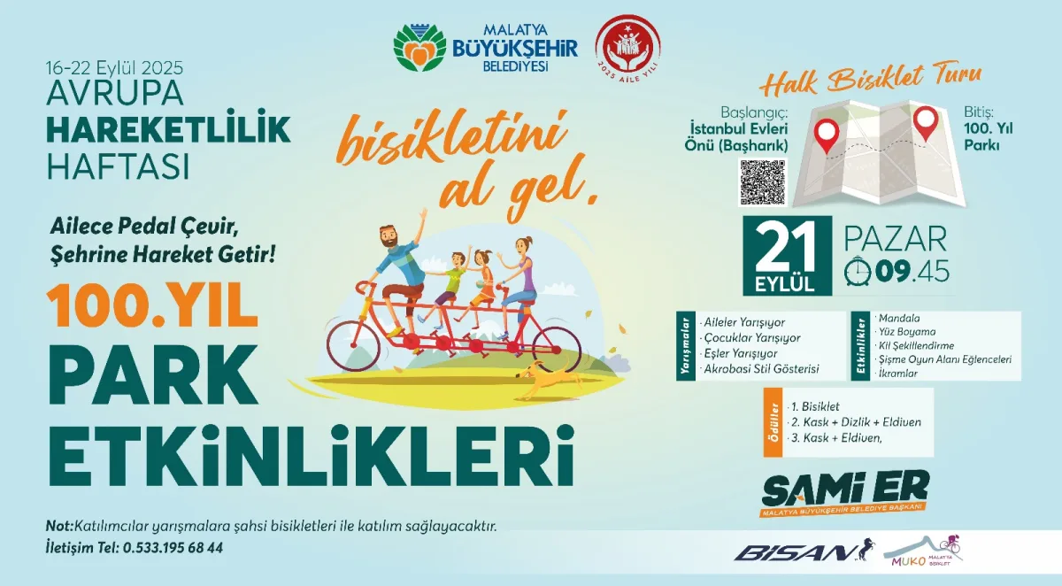 Malatya’da Avrupa Hareketlilik Haftası Renkli Etkinliklerle Kutlanacak
