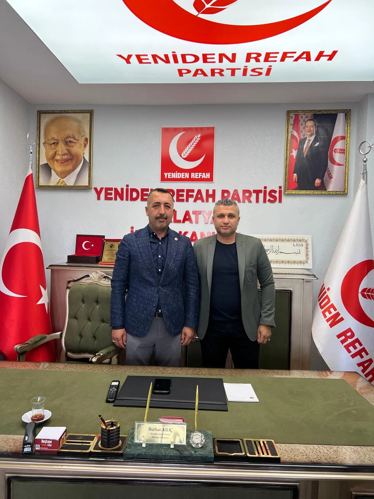 Yeniden Refah Partisi’nden Emlakçılar Odası Başkan Adayı Koray Karcı’ya Tam Destek