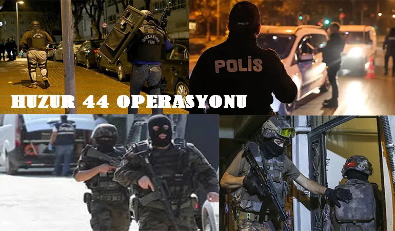 Malatya’da “Huzur 44” Uygulaması: 444 Personelle Eş Zamanlı Denetim