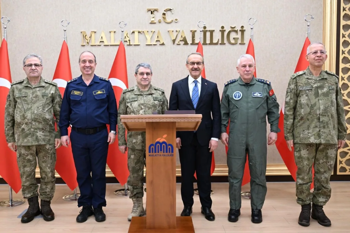 Malatya’da Kritik Askerî Ziyaret: TSK’nın Zirvesi Sahada