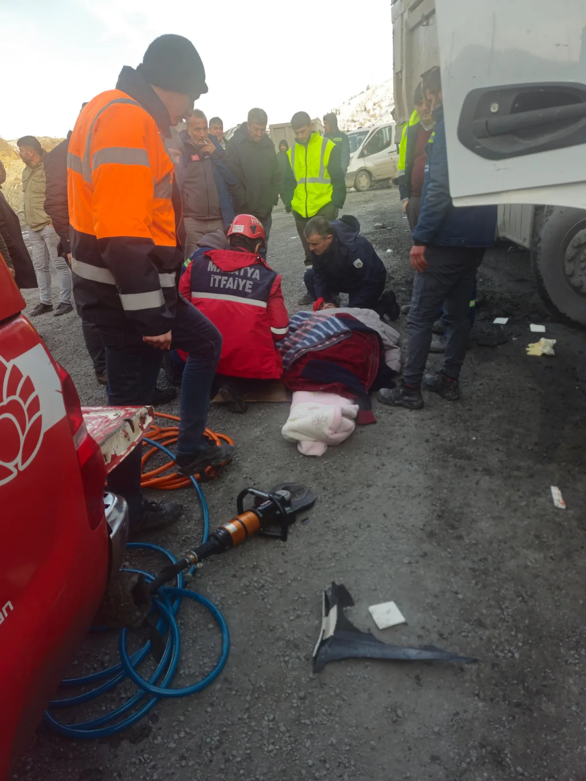 Hekimhan’da Trafik Kazası: 1 Kişi Hastaneye Kaldırıldı