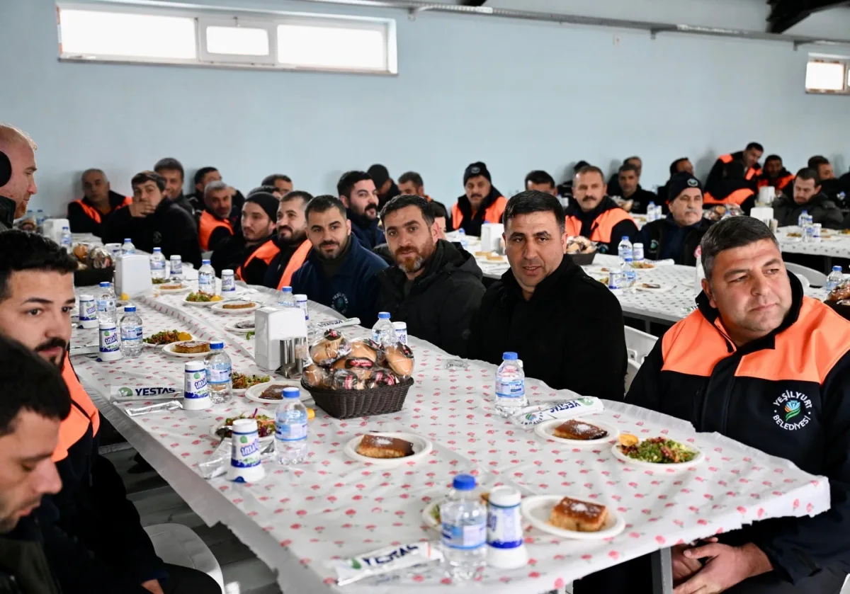 Başkan Geçit'ten Personele Teşekkür Ziyareti!