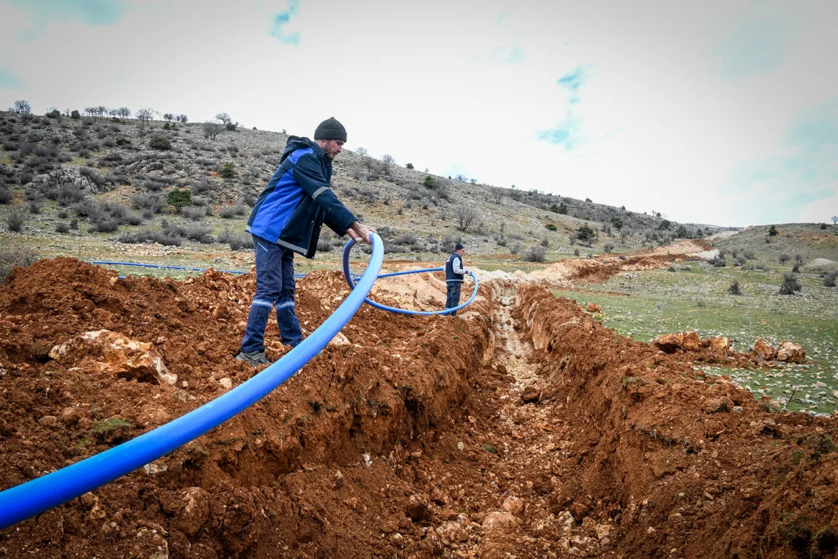 Maski’den Yaylacık’a 6.500 Metrelik Altyapı