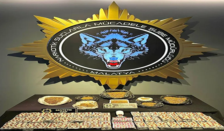 Malatya’da Narkotik Operasyonu: 5 Şüpheli Gözaltında
