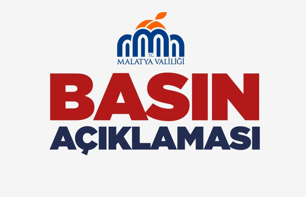 Malatya Valiliği BasınDuyurusu
