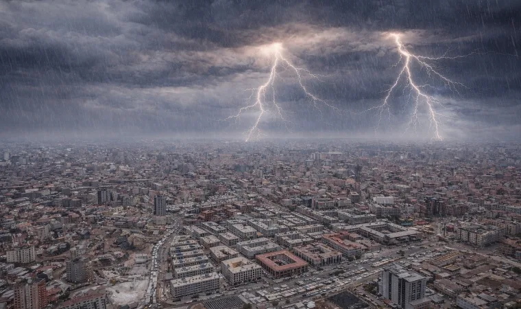 Malatya’ya Kritik Uyarı: Saat 17’den Sonra Kuvvetli Sağanak ve Dolu Geliyor!