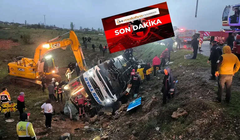 Can Pazarı! Malatya’da Yolcu Otobüsü Devrildi: 3 Ölü, 22 Yaralı