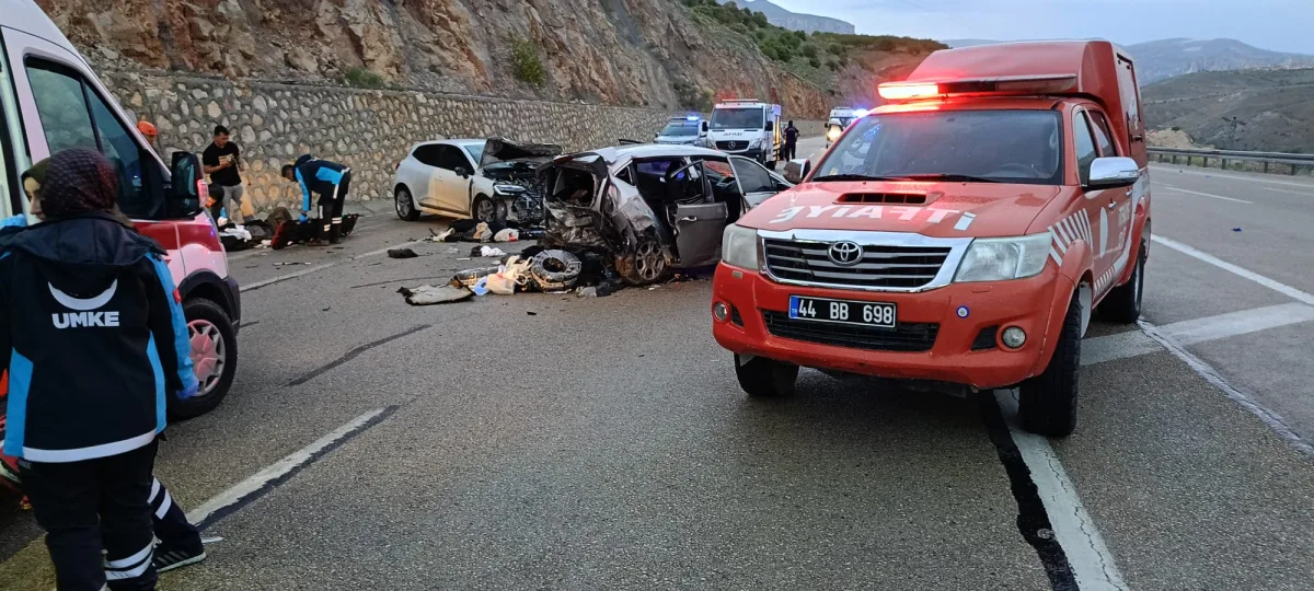 Akçadağ’da Can Pazarı: Feci Kazada 9 Kişi Yaralandı