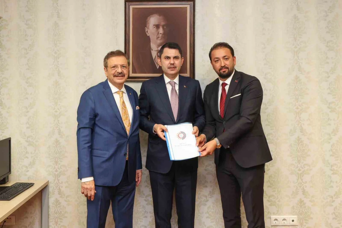 Bülbüloğlu ;Taleplerini Bakan Kurum ve Hisarcıklıoğlu’na İletti