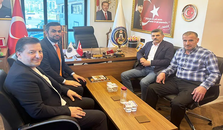 Başmüfettiş Ercan Dağdeviren’den EMŞAV’a Nezaket ve Destek Ziyareti