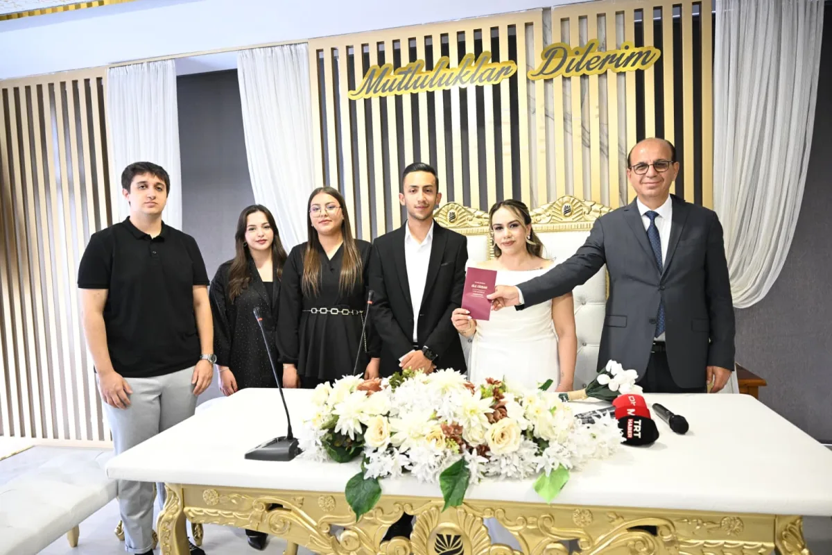 06.06.2026 Yoğunluğu: 95 Çift Dünyaevine Girdi