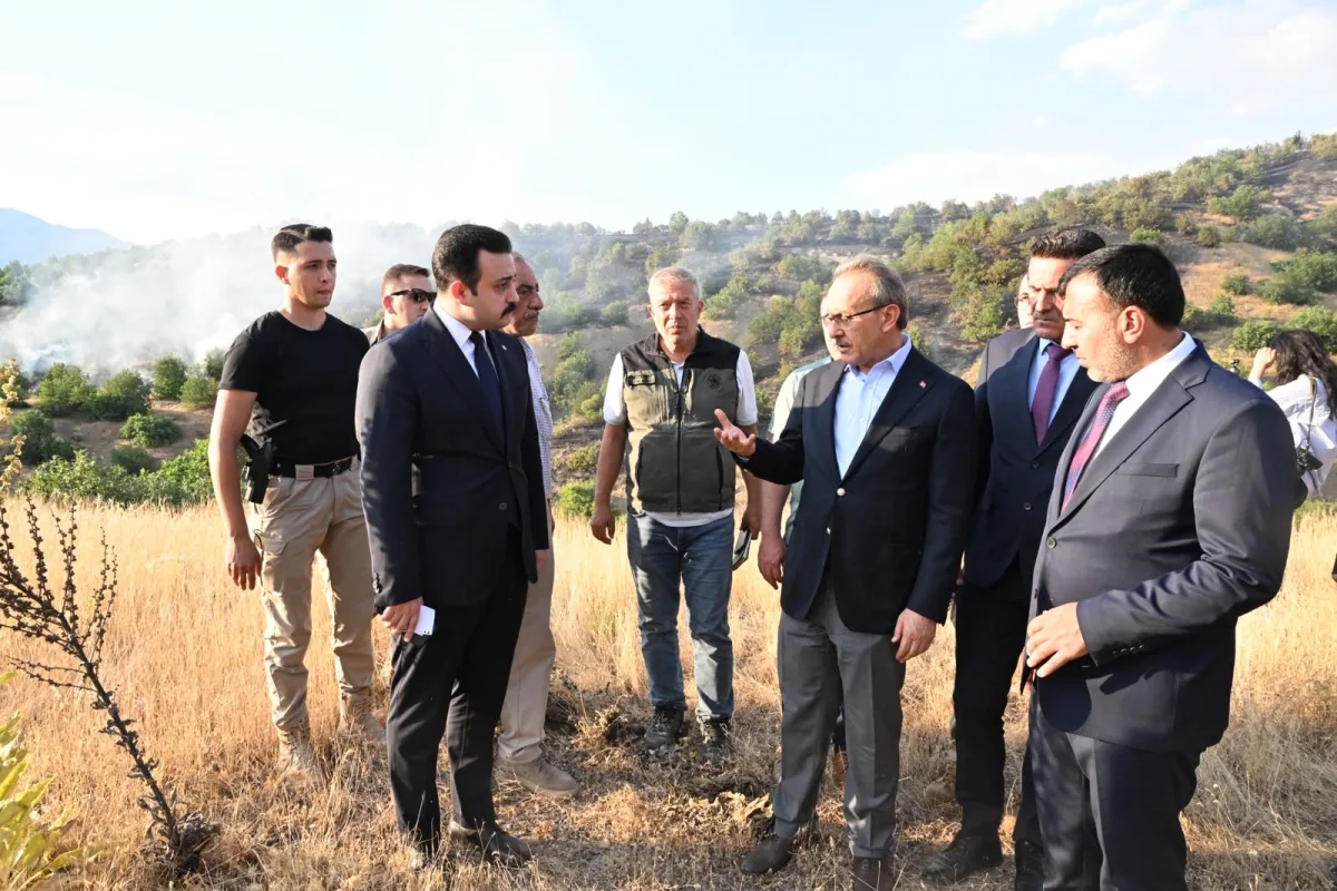Pütürge’de Kritik Mücadele: Aynı Alanda İkinci Orman Yangını