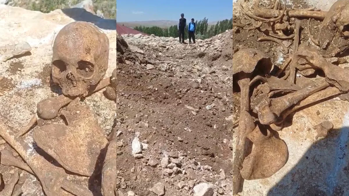 TOKİ Şantiyesinde Korkutan Keşif: Kazıda İnsan Kemikleri Bulundu