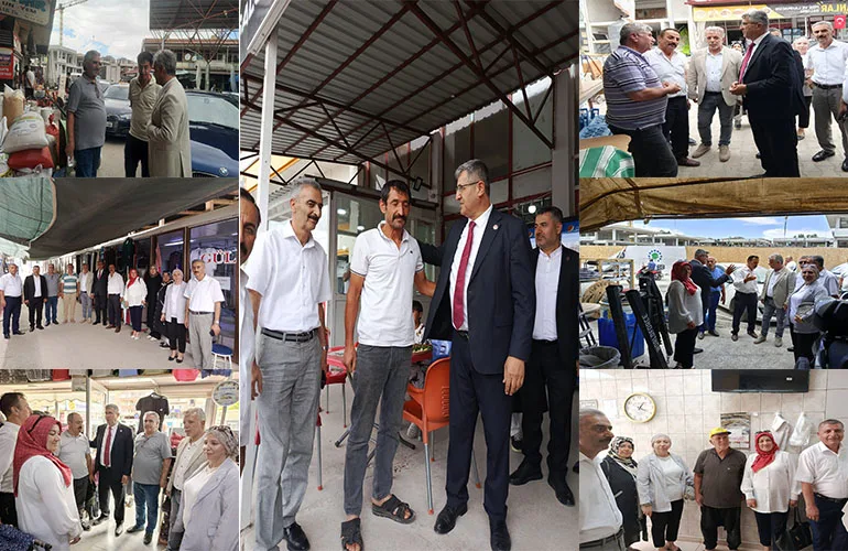 BBP Darende’de Kapı Kapı Gezdi, Vatandaşın Taleplerini Not Aldı