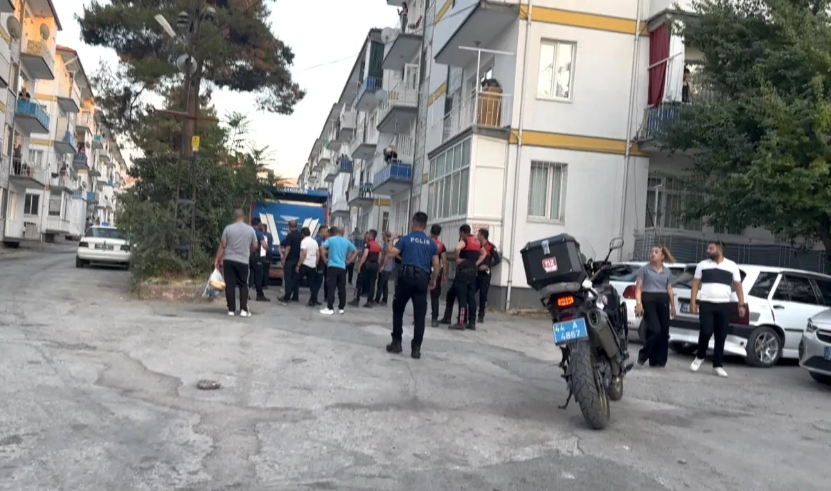 Battalgazi’de Korku Dolu Anlar: Akraba Kavgasında Polis Devreye Girdi