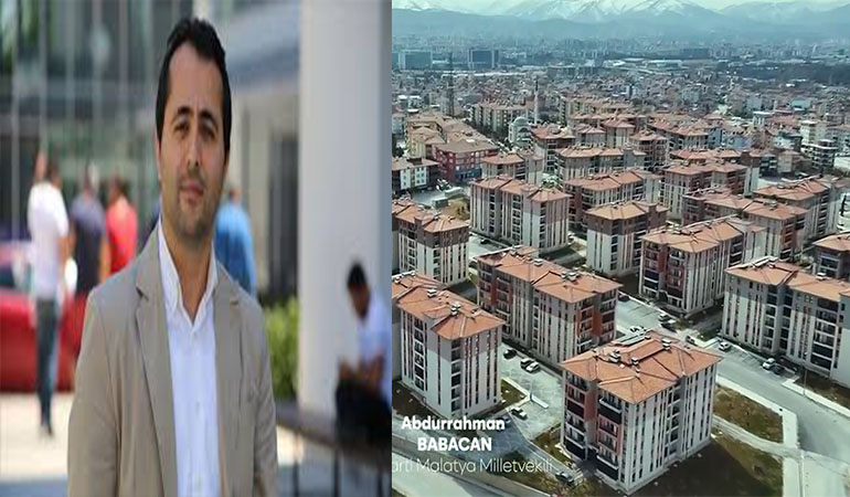 Abdurrahman Babacan Malatya Rezerv Alan ve Konut Takvimini Açıkladı