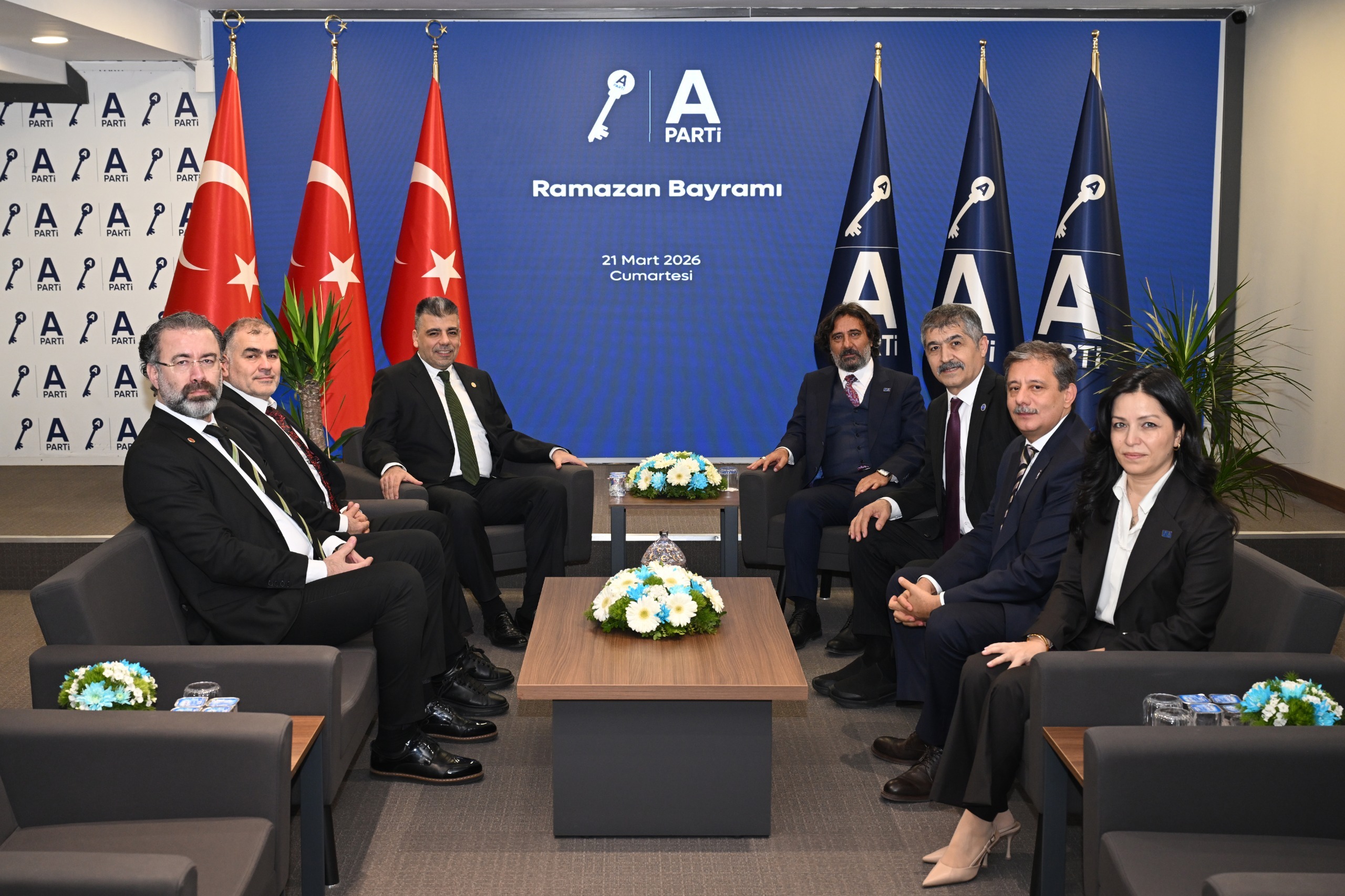 Anahtar Parti, Gelecek Partisi İle Bayramlaştı