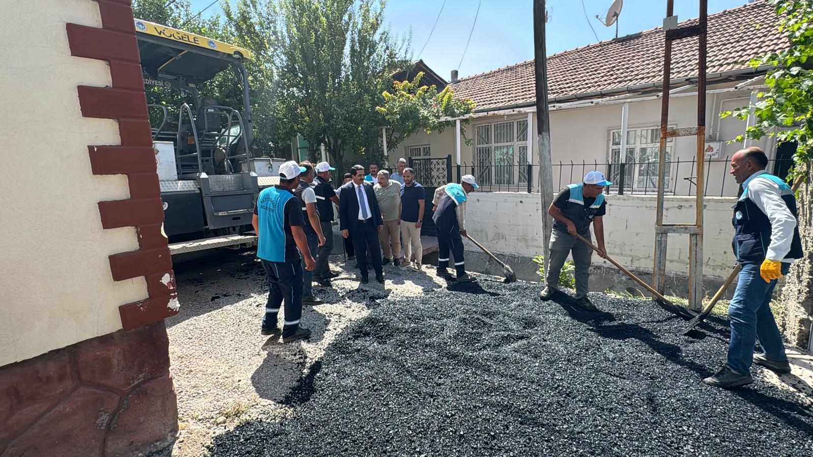 Battalgazi Belediyesi’nden Toptaş Mahallesi’ne Asfalt Hizmeti