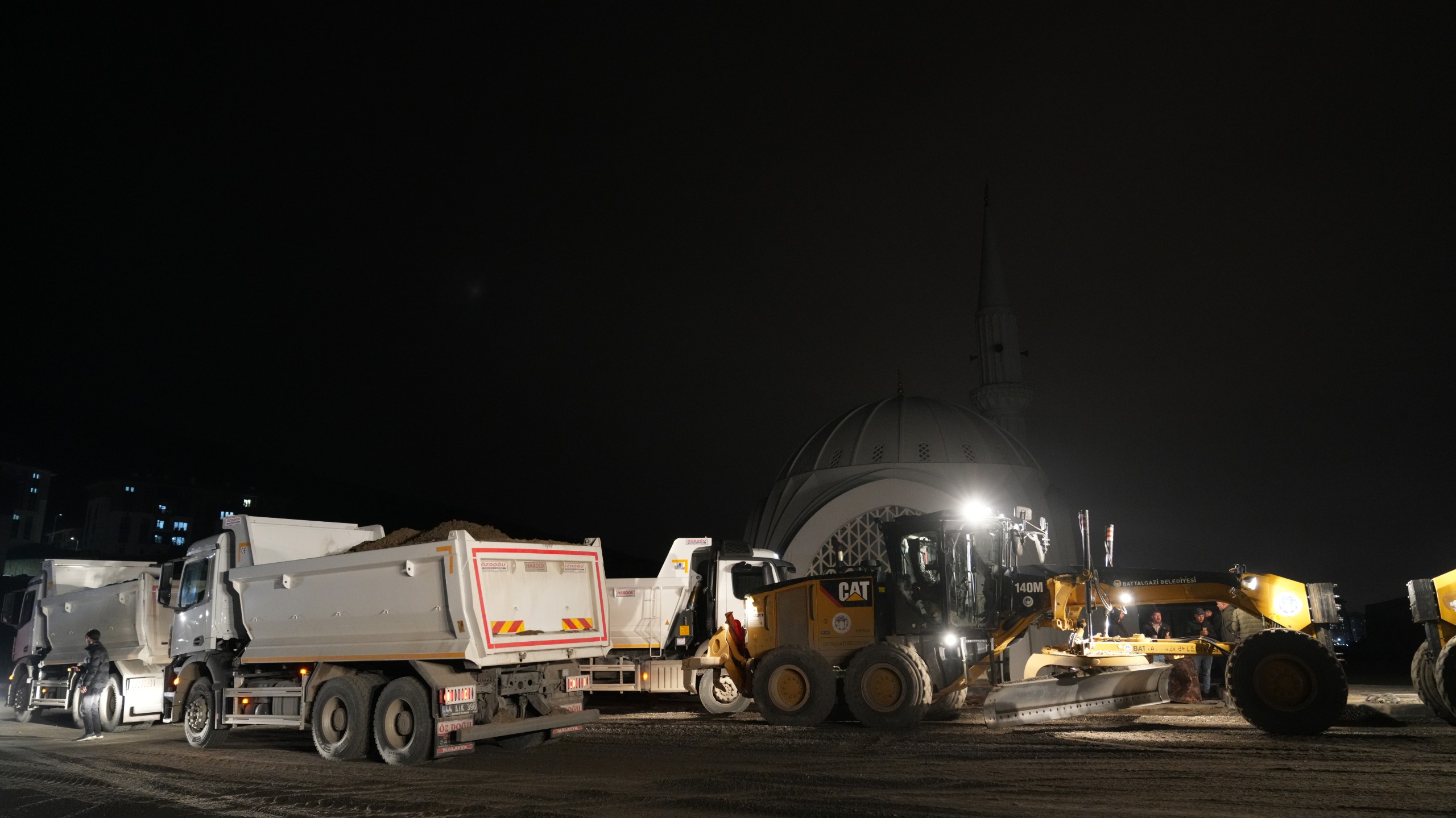 Battalgazi’de Çamurlu Toki Cami Çevresindeki Çalışmalar Tamamlandı