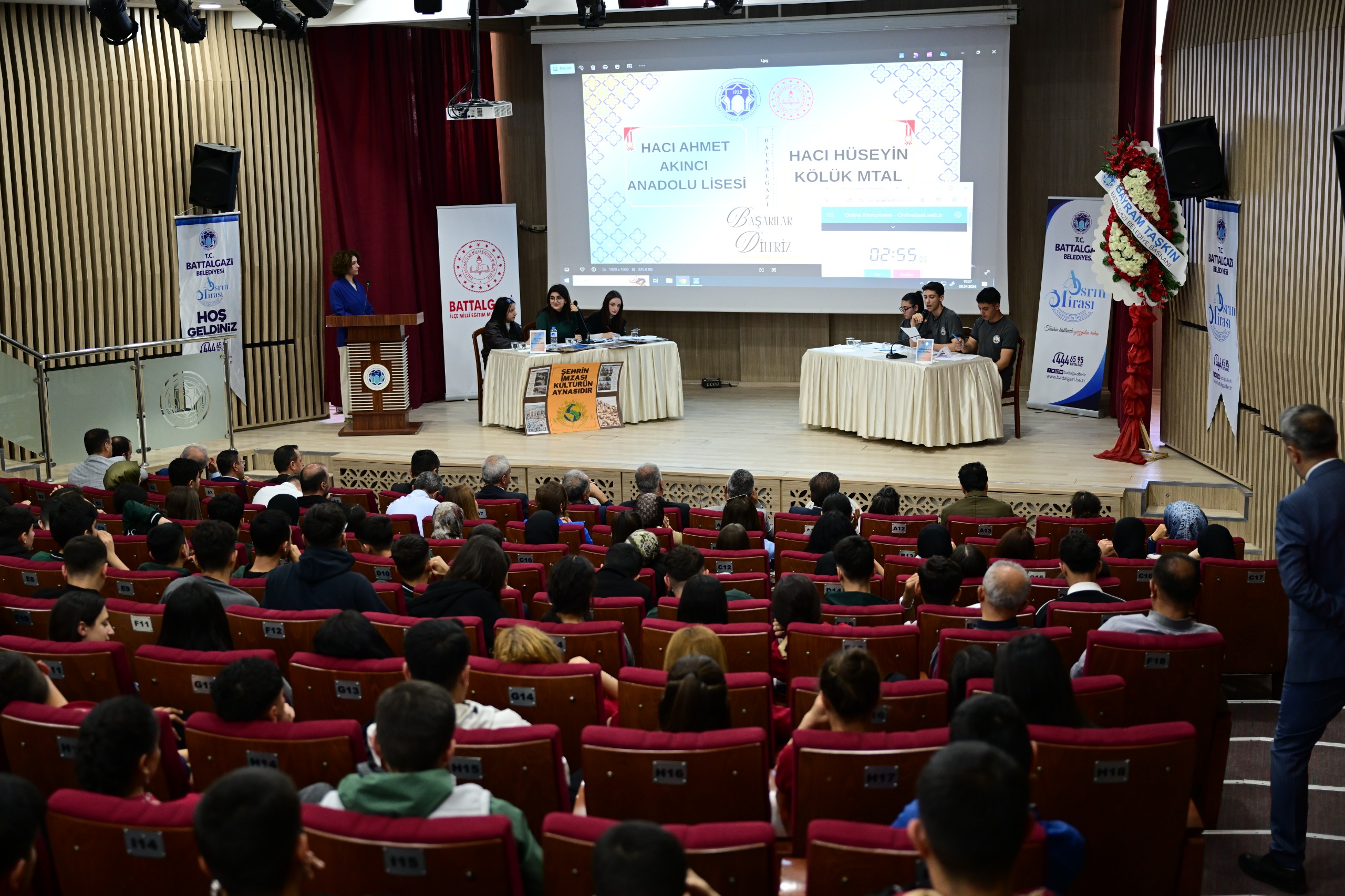 Battalgazi’de Liseler Arası Münazara Yarışması Tamamlandı