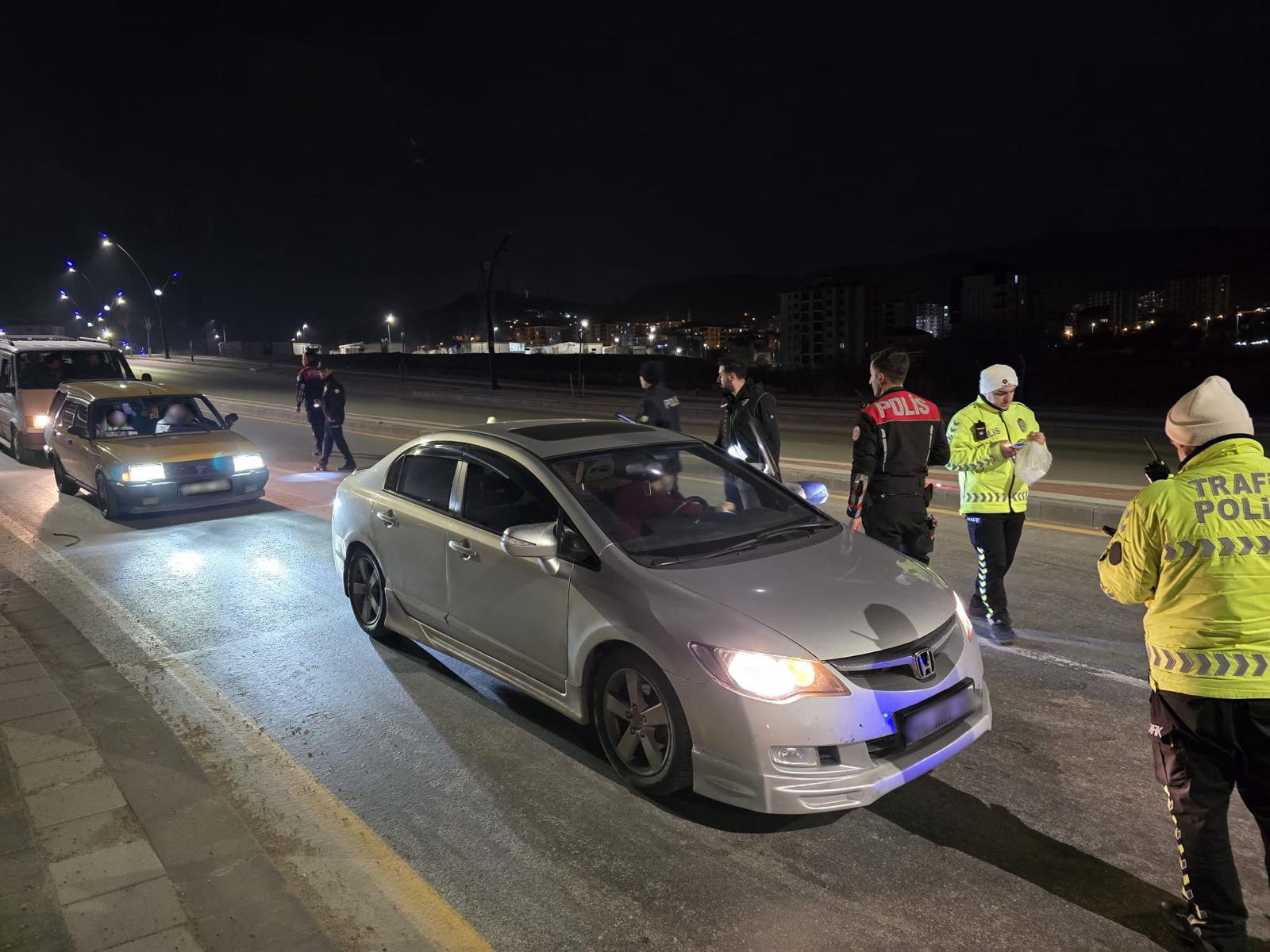 Battalgazi’de Narkoalan Uygulaması: 183 Kişi ve 56 Araç Sorgulandı