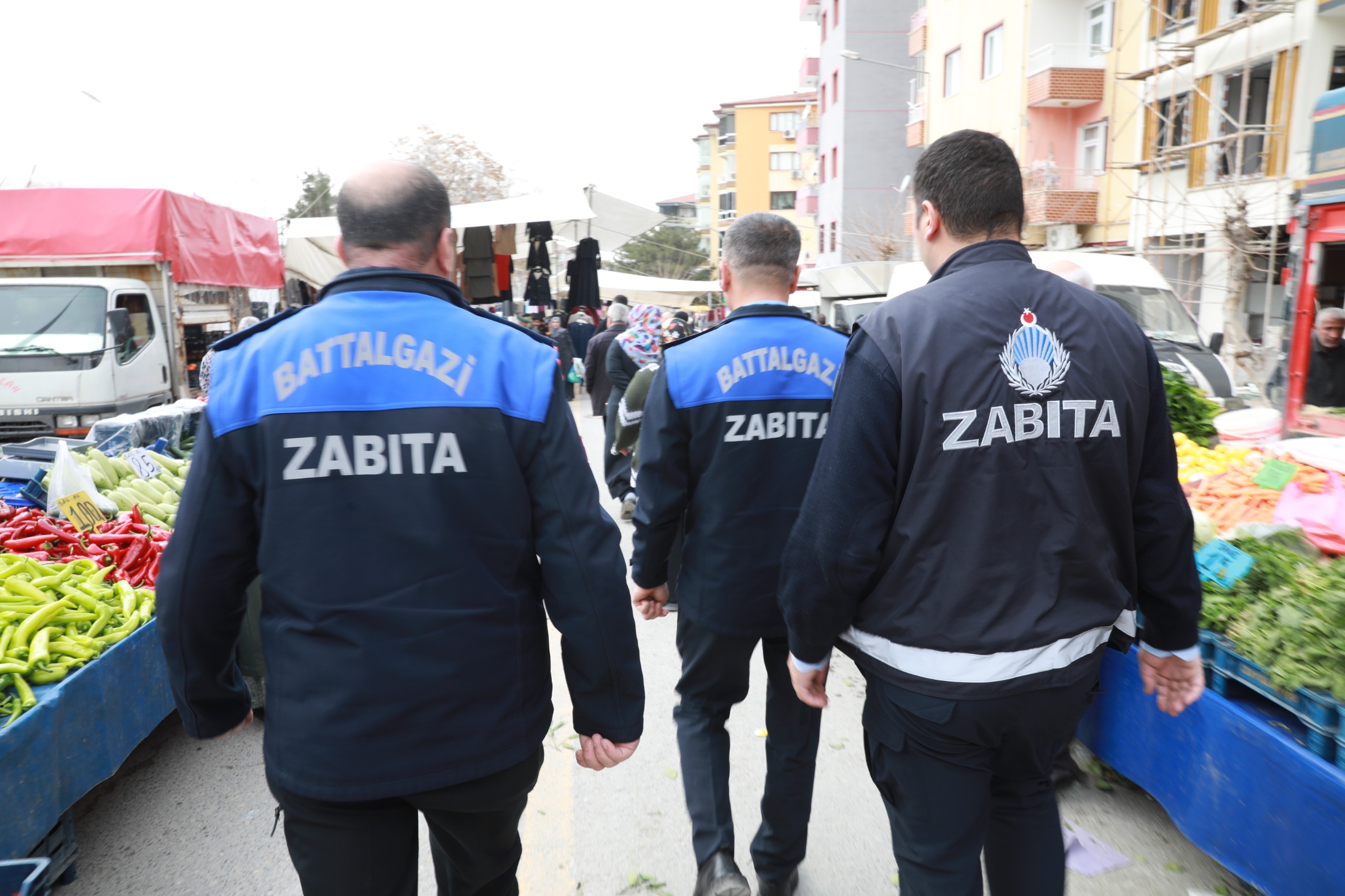 Battalgazi’de Pazarlara Zabıta Denetimi