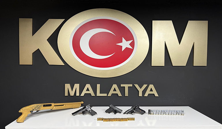 Battalgazi’de Ruhsatsız Silah Operasyonu: 1 Şüpheli Gözaltında