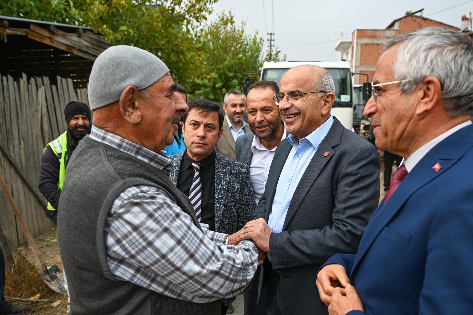 Büyükşehir Belediyesi Altyapı çalışmalarına aralıksız devam ediyor