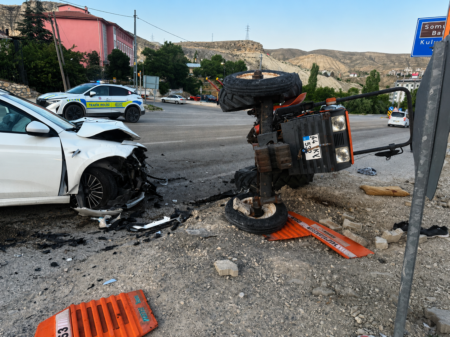 Darende’de Kazadan Son Anda Kurtuldular