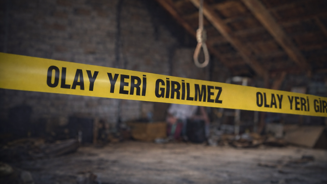 Evinin Çatı Katında 32 Yaşındaki Adam Ölü Bulundu.