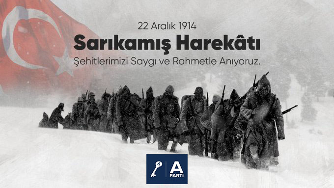 Genel Başkan Yardımcısı Serap Dönmez’den Sarıkamış Mesajı