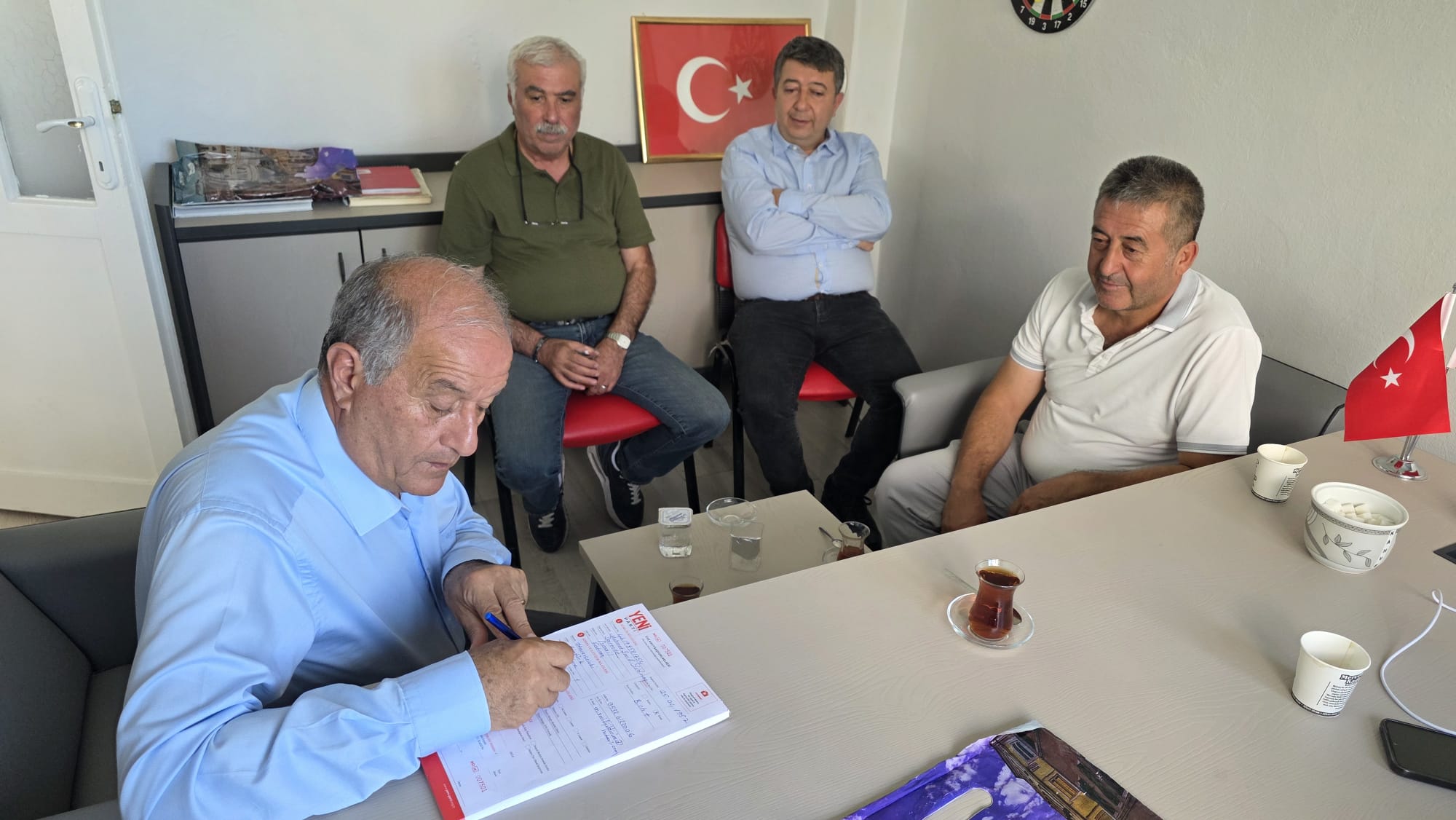 Hekimhan Belediye Başkanı Mehmet Şerif Yıldırım Resmen YENİ Parti'de