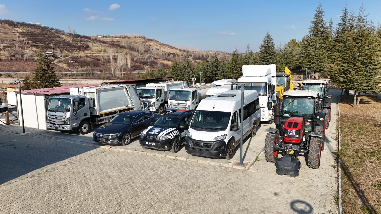 Herkes Borçlanırken Doğanşehir Fark Yarattı: 14 Yeni Araç Hizmete Alındı