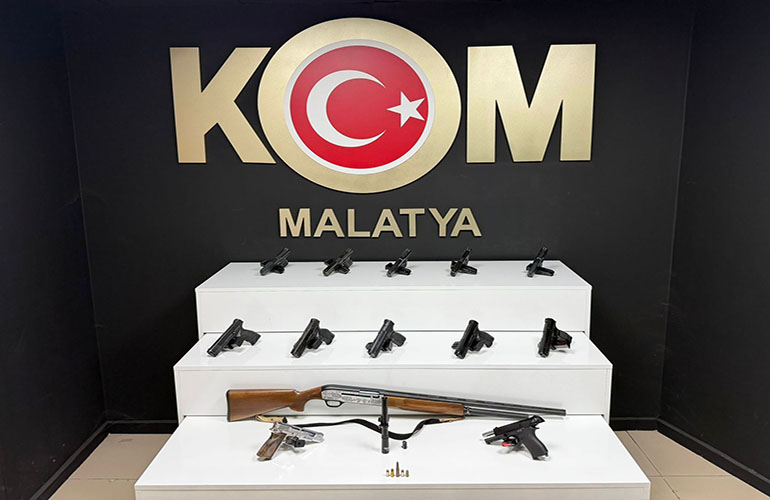 Kaçak Silaha Geçit Yok: Malatya’da 3 Şüpheli Yakalandı