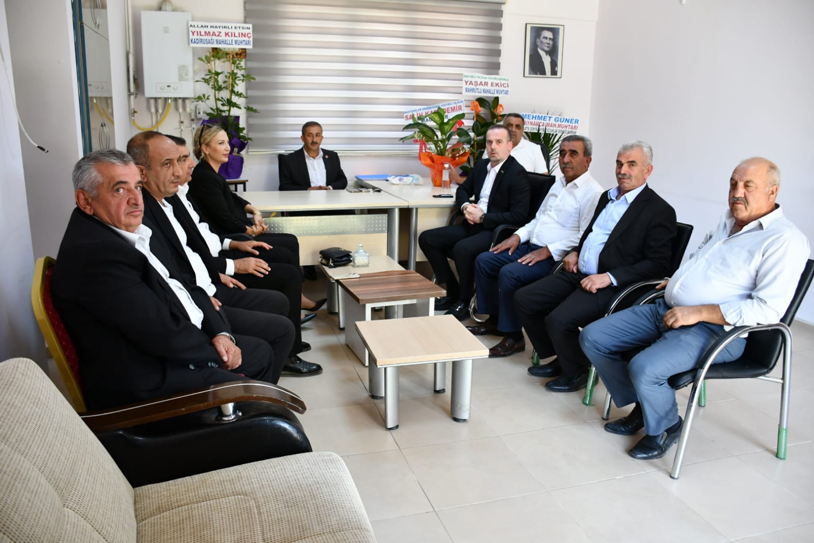 Maginder’den Yeni Kurulan Malatya Muhtarlar Dayanışma Derneği'ne Ziyaret