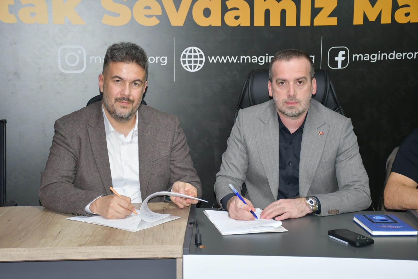 MAGİNDER ve İnönü Üniversitesi TTO Üniversite–Sanayi İş Birliği İmzası Atıldı.