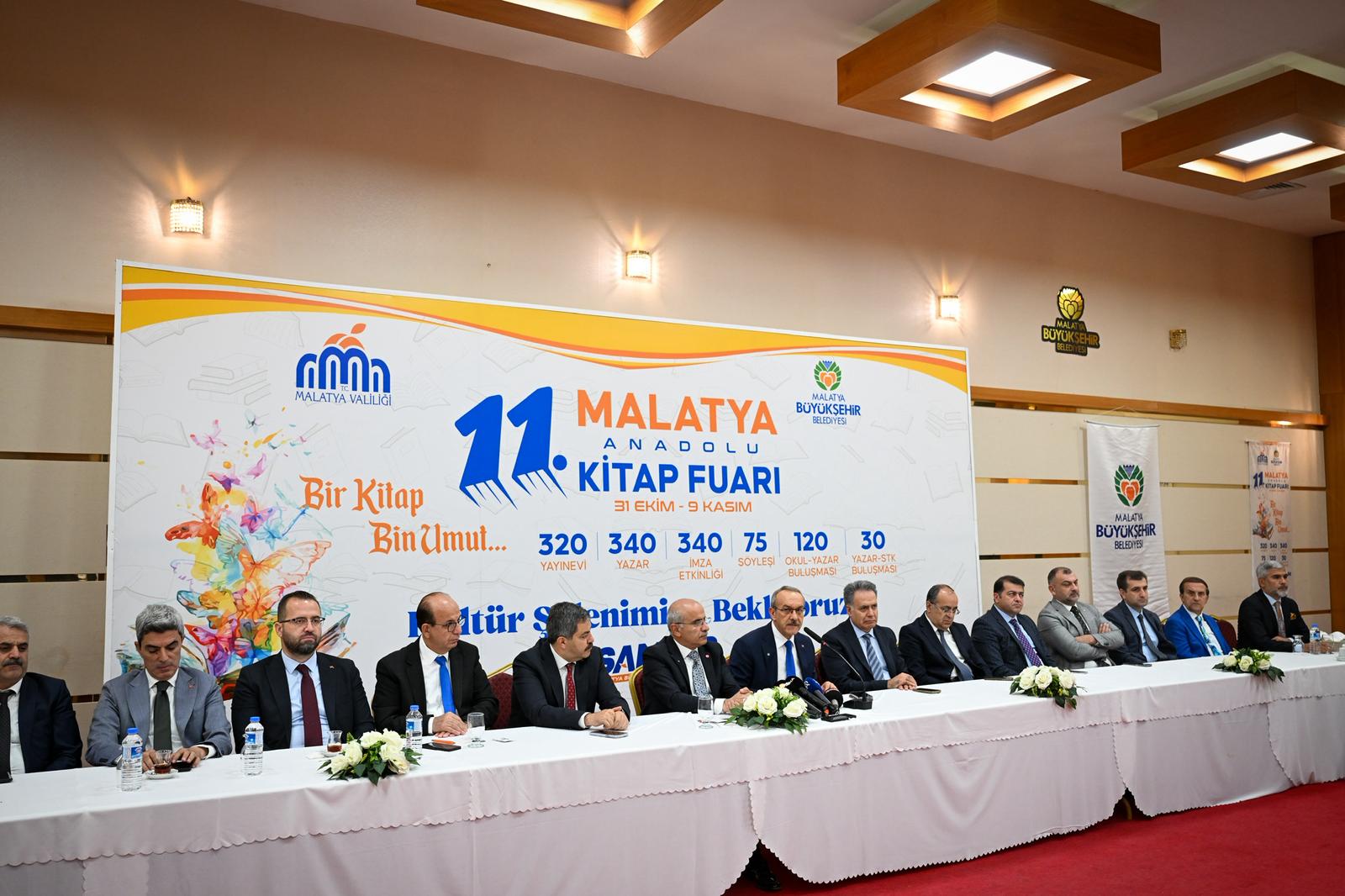 Malatya Anadolu Kitap Ve Kültür Fuarı 11'inci Kez Kapılarını Kitapseverlere Açıyor