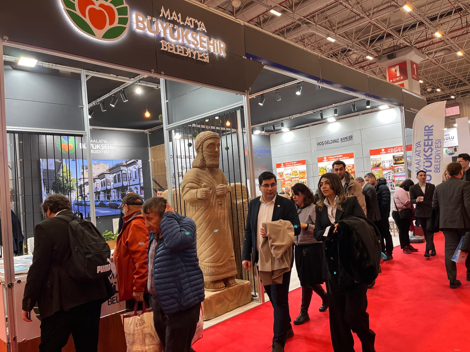 Malatya Büyükşehir Belediyesi Standına Yoğun İlgi