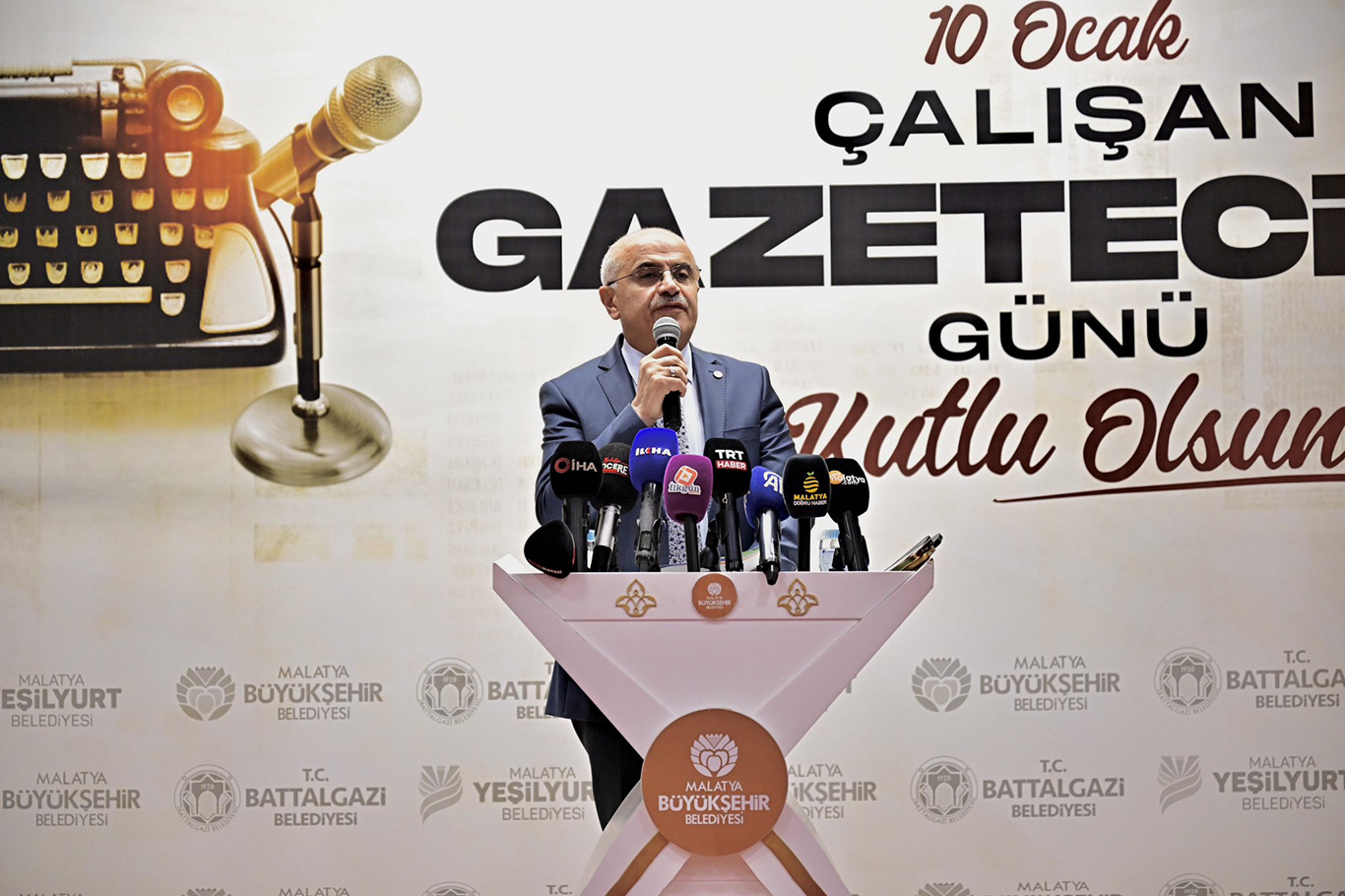 Malatya’da 10 Ocak Çalışan Gazeteciler Günü Buluşması