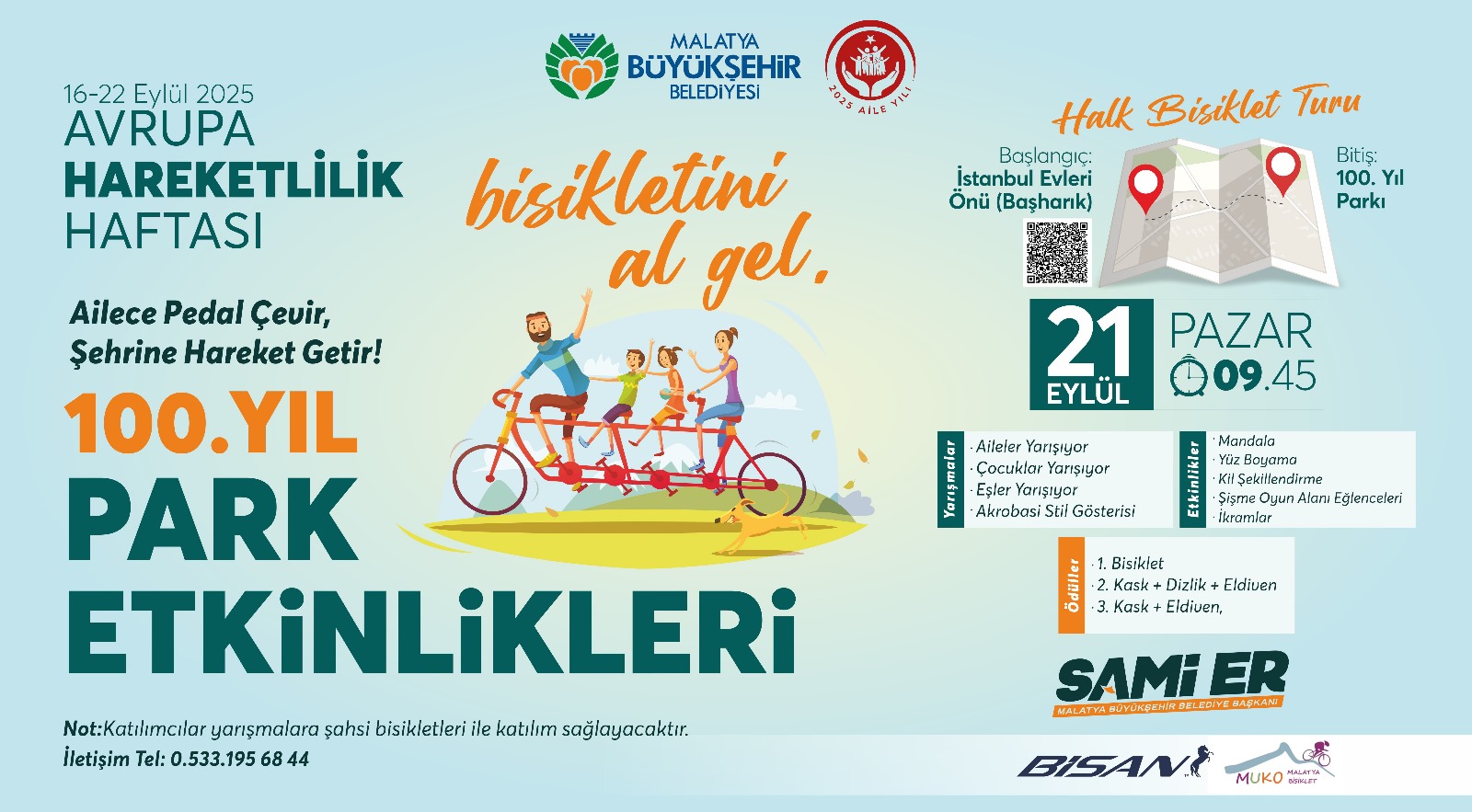 Malatya’da Avrupa Hareketlilik Haftası Renkli Etkinliklerle Kutlanacak