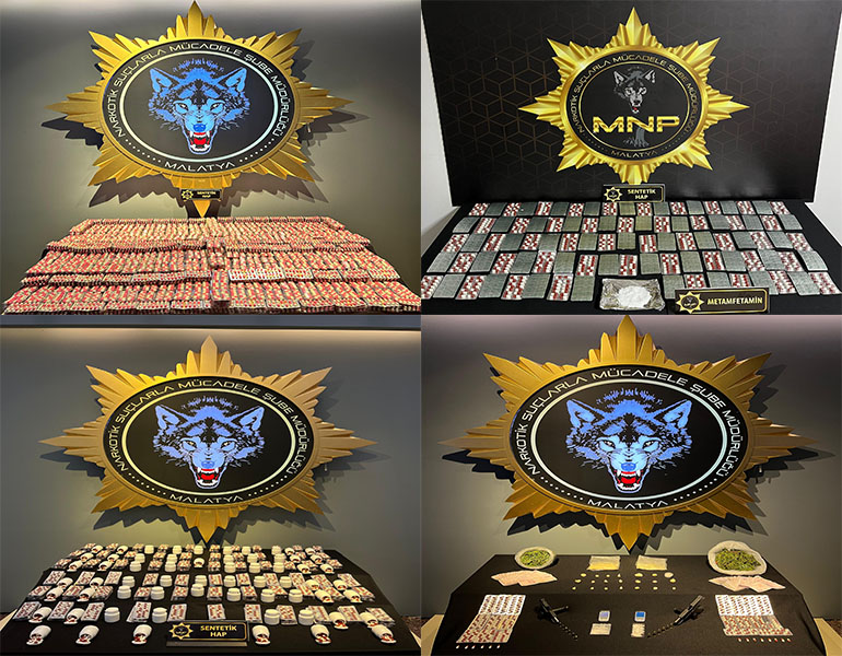 Malatya’da Ekim Ayında Uyuşturucu Operasyonu: 47 Şüpheli Tutuklandı