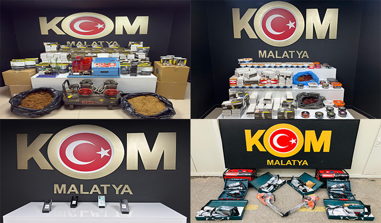 Malatya’da Kaçakçılıkta Büyük Operasyon!...