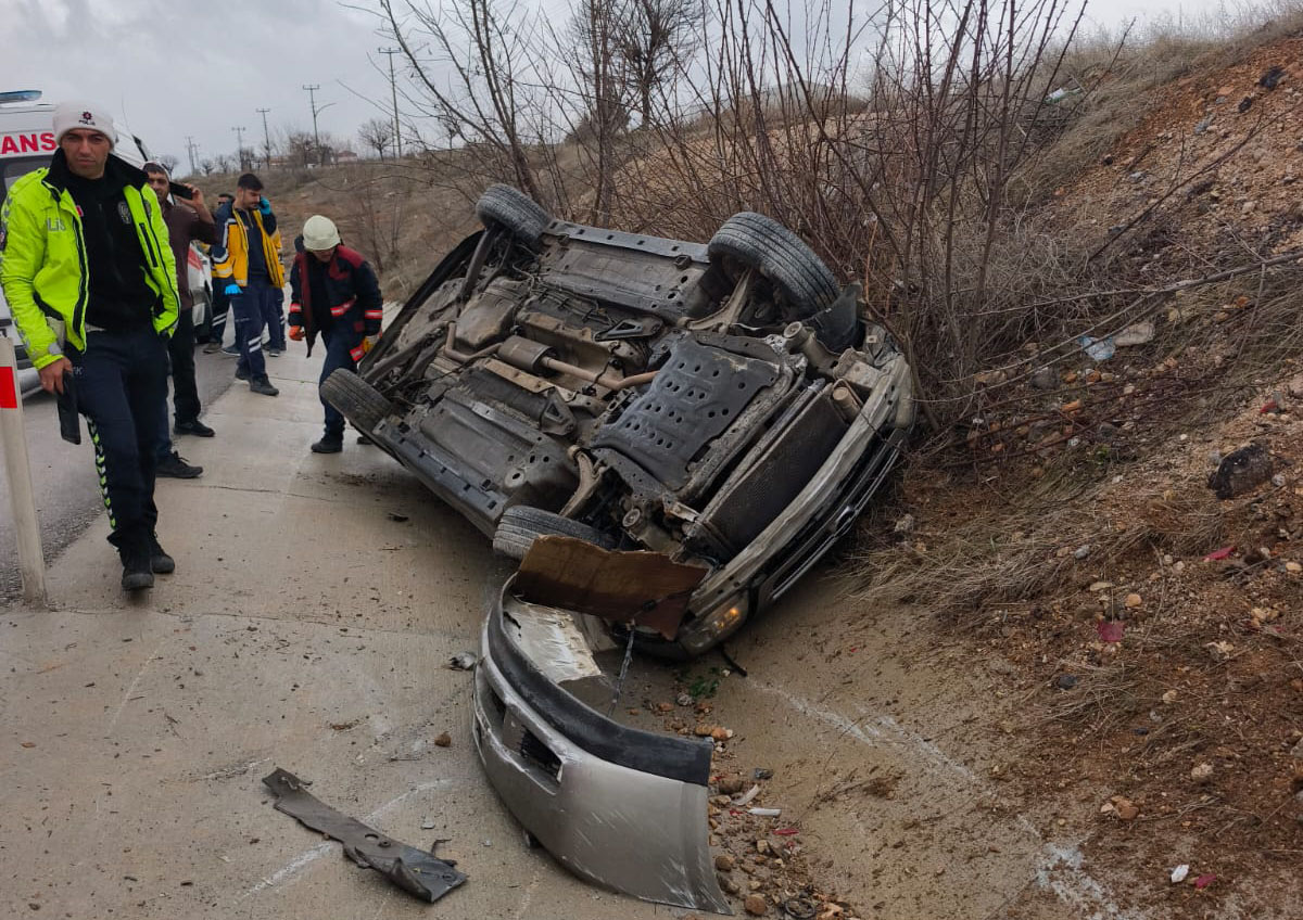 Malatya’da Kaza: 6 Yaralı, Trafik ve İtfaiye Seferber