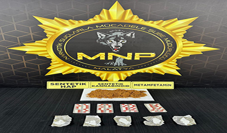 Malatya’da Narkotik Operasyonu: 7 Torbacı Tutuklandı, Yüklü Miktarda Uyuşturucu Ele Geçirildi