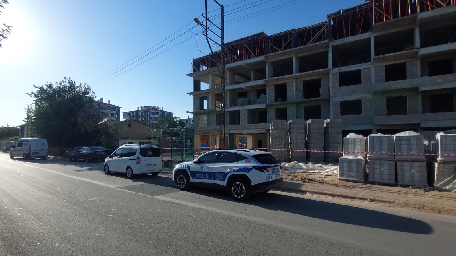 Malatya’da TOKİ  İnşaatında 6. Katta İşçi  Düştü!