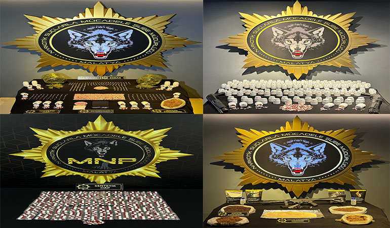 Malatya’da Torbacı Operasyonu: Tonlarca Uyuşturucu Ele Geçirildi, 11 Tutuklama